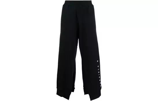 Брюки спортивные Mm6 Maison Margiela с логотипом, черный