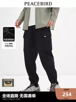 Брюки спортивные Peacebird Xia Xin мужские, хаки