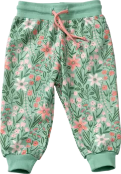 Брюки спортивные Pro Climate с цветочным узором зеленые размер. 104 1ч ALANA