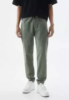 Брюки спортивные Soft-Jogging PULL&BEAR, хаки