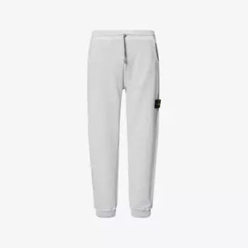 Брюки спортивные Stone Island Compass Badge с зауженными штанинами, серый