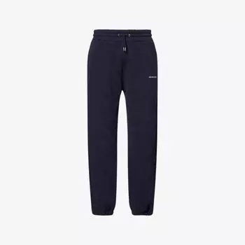 Брюки спортивные Uniform Mki Miyuki-Zoku прямые свободного кроя из хлопковой смеси, синий