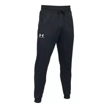 Брюки sportstyle pants 'black' Under Armour, черный