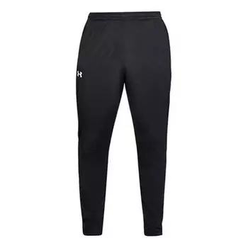 Брюки sportstyle pique track pants 'black' Under Armour, черный