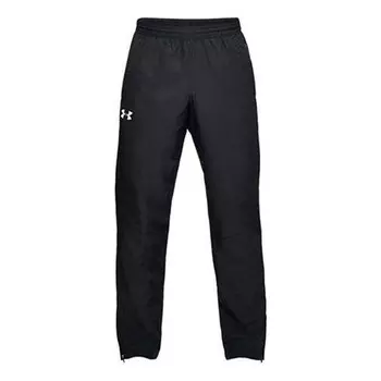 Брюки sportstyle woven pant 'black' Under Armour, черный