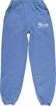 Брюки Sporty &amp; Rich Big H Sweatpants 'Steel Blue/White', синий