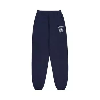 Брюки Sporty & Rich BH Crest Soft Sweapant 'Dark Navy', синий