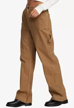 Брюки SPRING RVCA, коричневый