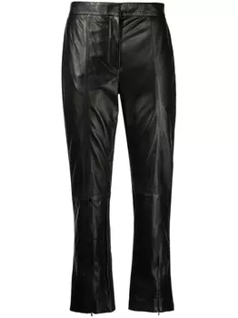 Брюки средней посадки Paul Smith, черный