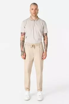 Брюки средней посадки с завязкой Colin'S, бежевый
