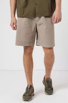 Брюки средней посадки с завязкой Denim Project, коричневый