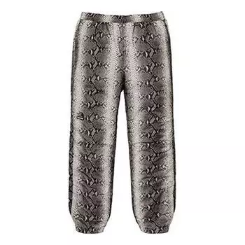 Брюки ss18 the north face snakeskin taped seam pant black Supreme, черный