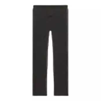 Брюки ss23 essentials waffle relaxed sweatpant 'off black' Fear Of God Essentials, черный