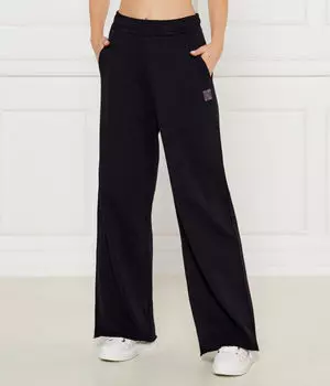 Брюки сшиты Relaxed fit Hugo, черный