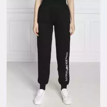 Брюки стандартного кроя Emporio Armani, черный