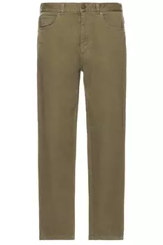 Брюки стандартного кроя из стираного эластичного твила Barbour, оливковый
