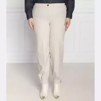 Брюки стандартного кроя размера плюс Rocco Persona By Marina Rinaldi, бежевый