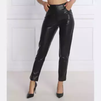 Брюки стандартного кроя высокая талия Silvian Heach, черный