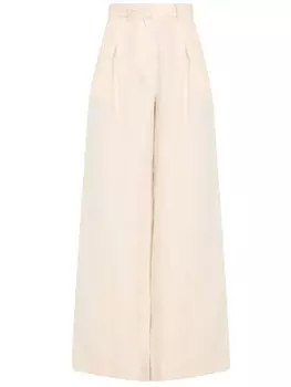 Брюки Staud Sasha, розовый