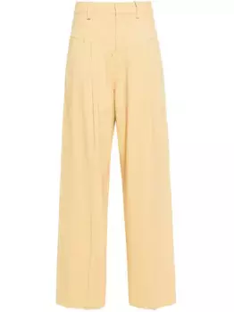 Брюки Staya широкого кроя ISABEL MARANT, коричневый