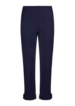 Брюки Stehmann 7/8 с рюшами, синий