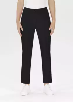 Брюки Stehmann 7/8, с защипами, черный