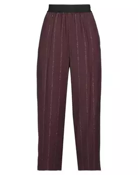 Брюки Stella Mccartney, бордовый