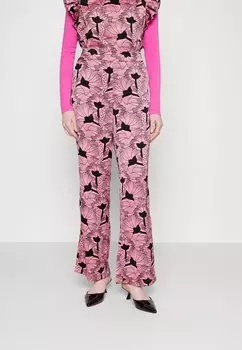 Брюки Stella Nova, черный/розовый