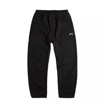 Брюки Stock Logo Pant Stussy, черный