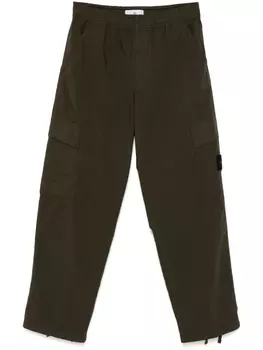 Брюки Stone Island рипстоп, зеленый