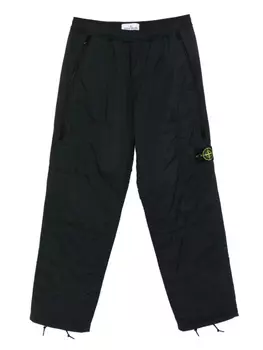 Брюки Stone Island с карманами на молнии, черный