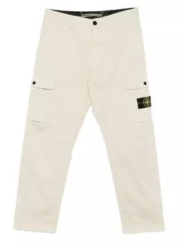 Брюки Stone Island с накладными карманами-карго, нейтральный