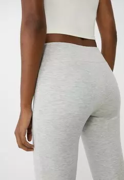 Брюки Stradivarius, серый