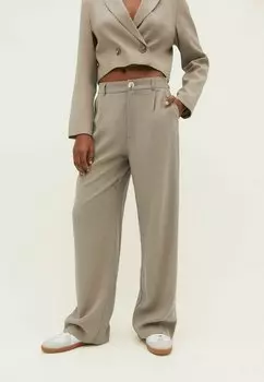 Брюки Stradivarius, светло-коричневый