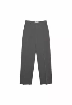 Брюки Stradivarius, темно-серый