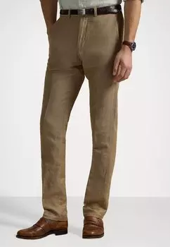 Брюки STRAIGHT FIT HOUNDSTOOTH TWILL TROUSER Polo Ralph Lauren, коричневый