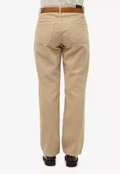 Брюки STRAIGHT LEG Superdry, бежевый