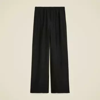 Брюки Stratus из текстурированного атласа J.Crew, черный