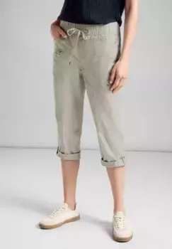 Брюки STREET ONE 3/4, длина 3/4, цвет Dolomite Stone