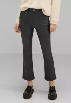 Брюки STREET ONE с завышенной талией, синий