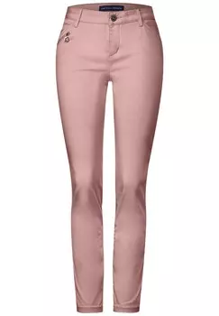 Брюки STREET ONE Slim fit Pants, цвет Rose