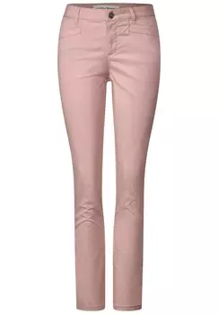 Брюки STREET ONE Slim fit Pants, цвет Rose
