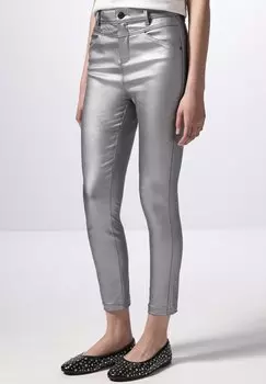 Брюки Street One Studio, серебристый