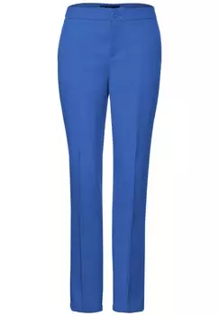 Брюки STREET ONE Tapered Pleated Pants, королевский синий