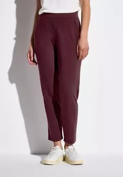 Брюки Street One, темно-красный