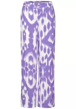 Брюки STREET ONE Wide leg Pants, фиолетовый