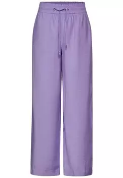 Брюки STREET ONE Wide leg Pants, фиолетовый