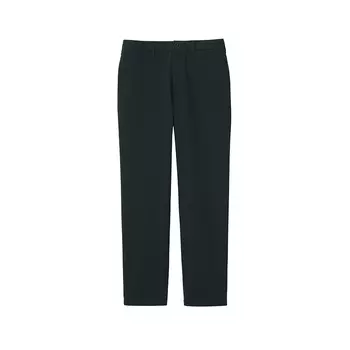 Брюки-стрейч Muji прямого кроя, темно-зеленый
