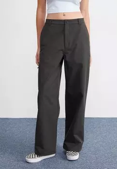Брюки STRETCH TWILL WIDE LEG PANT The North Face, цвет black