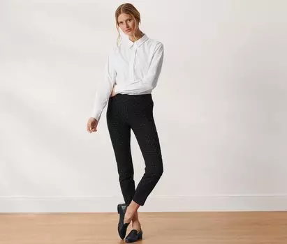 Брюки стретч в горошек Tchibo